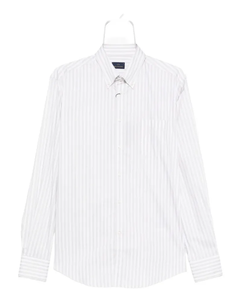 Paul & Shark Gestreiftes Hemd - Nude Nude