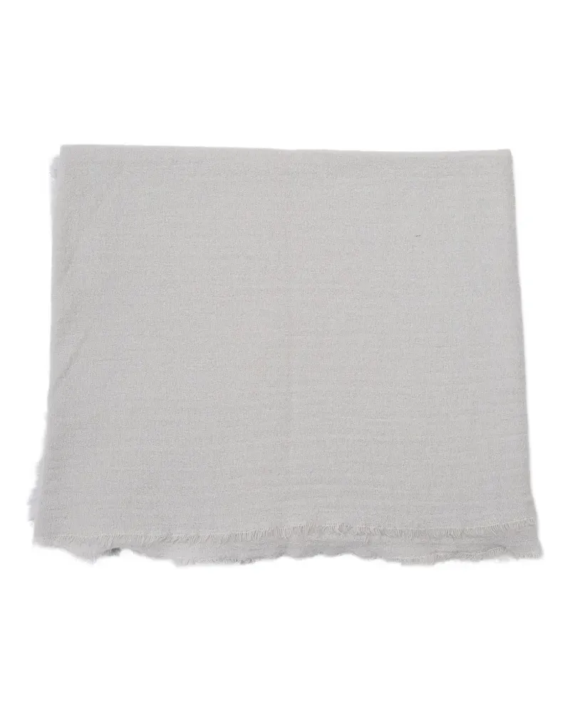 Destin fringed scarf - Grau Grau