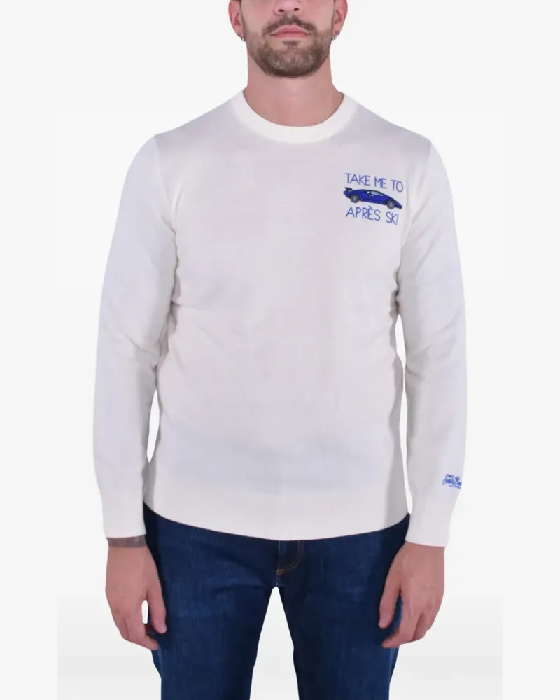 MC2 Saint Barth Après Ski Pullover mit Stickerei - Nude Nude