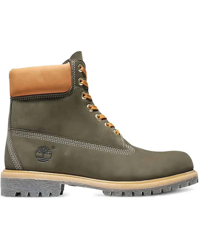 Timberland Schnürstiefel aus Leder - Grün Grün