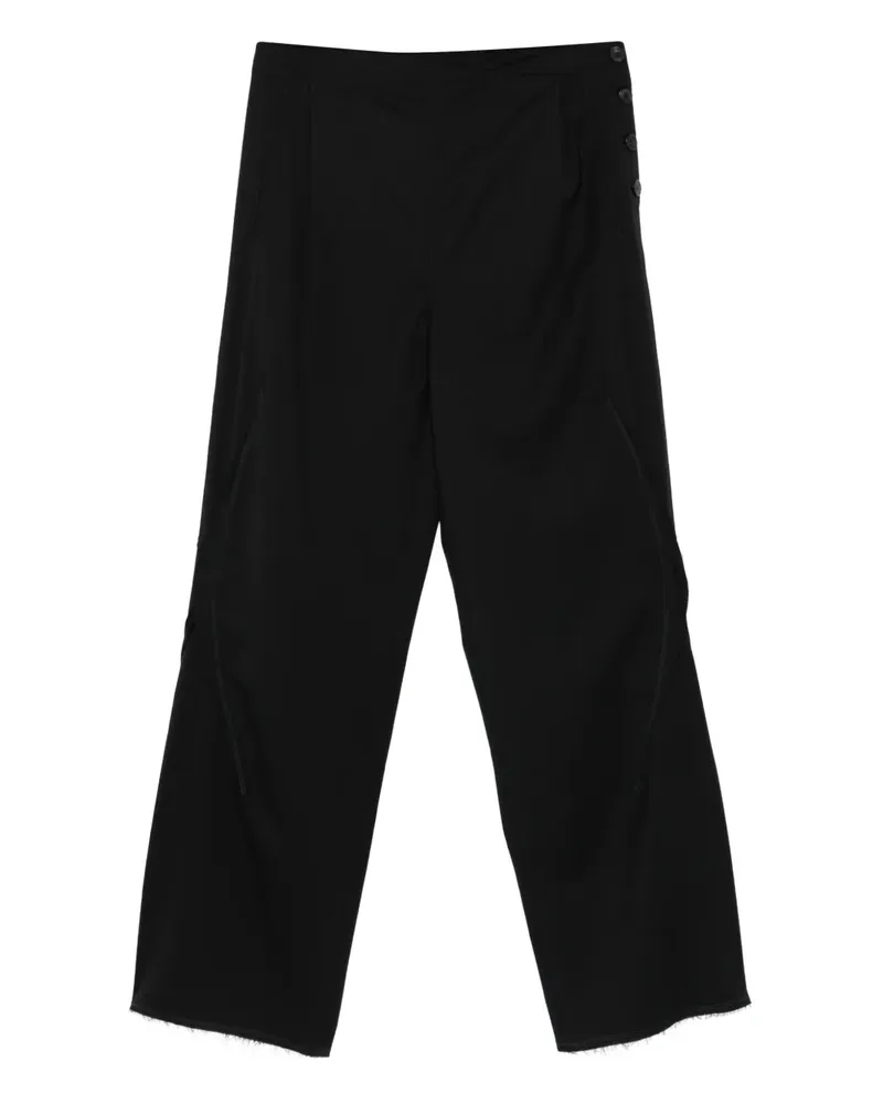 KIKO KOSTADINOV K-Dart Hose mit Knopfleiste - Schwarz Schwarz