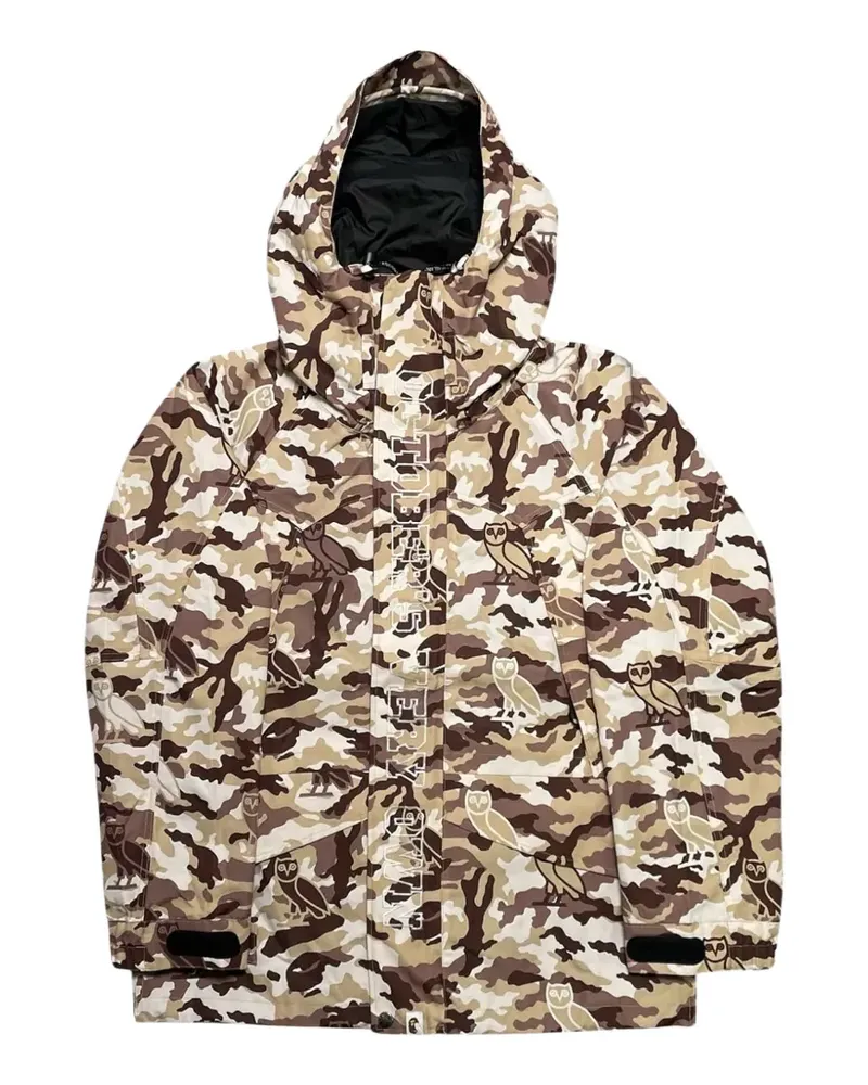BAPE Woodland Camo OVO jacket - Nude Nude