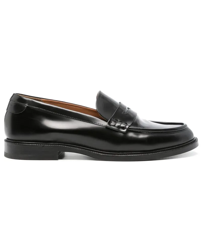 Claudie Pierlot Loafer aus Lackleder Schwarz