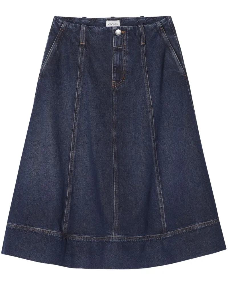 Closed Midirock aus Denim - Blau Blau
