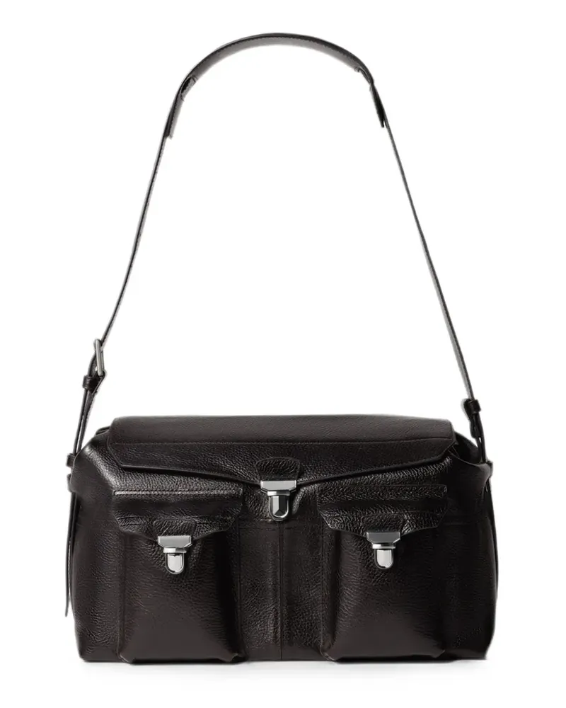 Christophe Lemaire Strukturierte Gear Reisetasche - Braun Braun