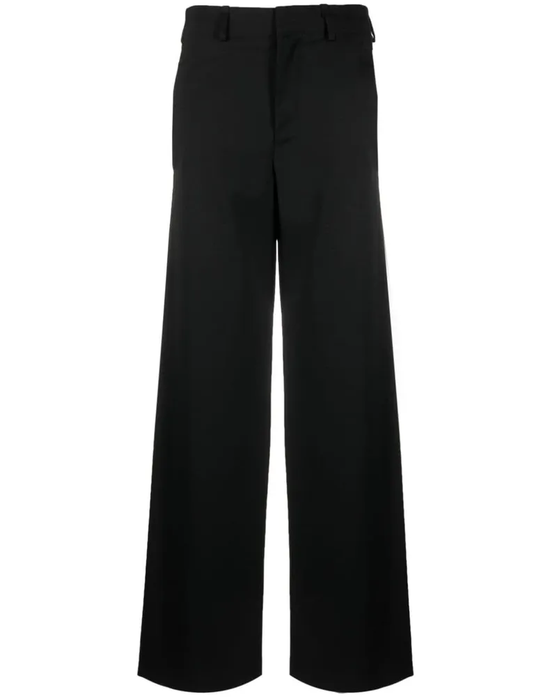 Maison Margiela Ausgestellte Hose - Schwarz Schwarz