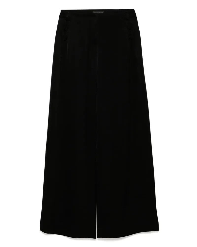 SHIATZY CHEN Taillenhose mit Knopfdetail - Schwarz Schwarz