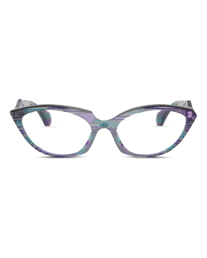 Alain Mikli Brille mit Cat-Eye-Gestell - Violett Violett