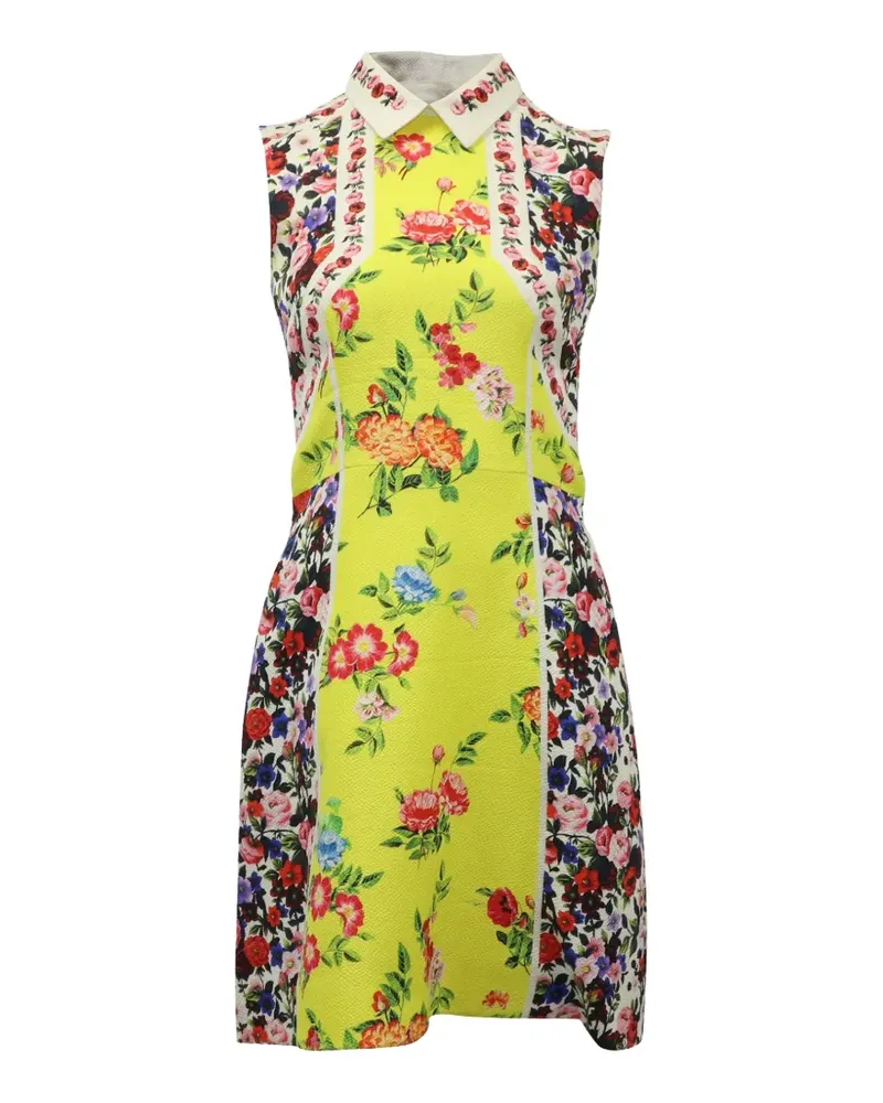 Mary Katrantzou floral midi dress - Gelb Gelb