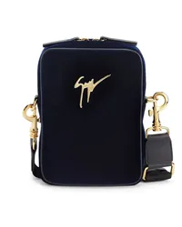 Giuseppe Zanotti Thoby Schultertasche Blau