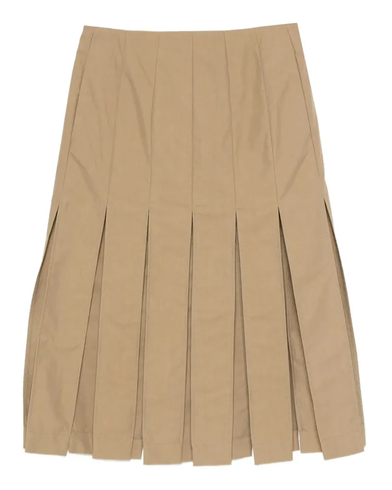 Simone Rocha Rock mit Schlitzen - Nude Nude