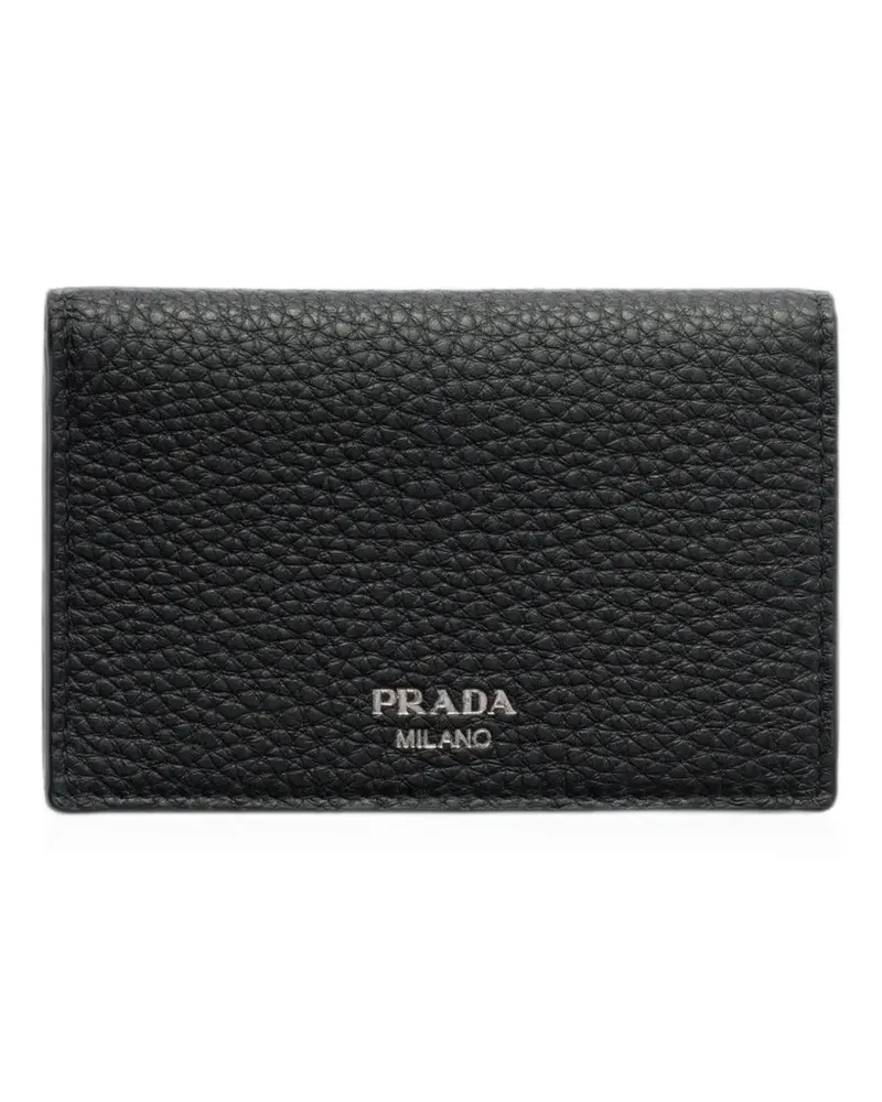 Prada Klassisches Kartenetui - Schwarz Schwarz