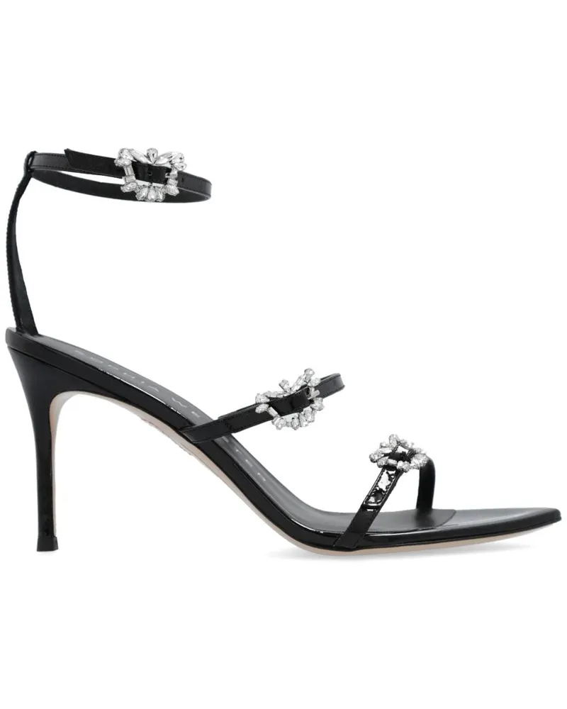 Sophia Webster Grace Sandalen mit Kristallen - Schwarz Schwarz