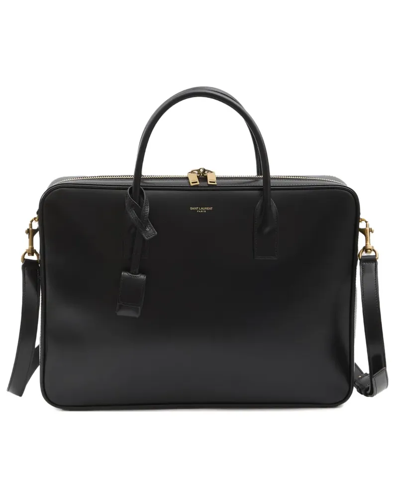 Saint Laurent Large Sac de Jour bowler briefcase - Schwarz Schwarz