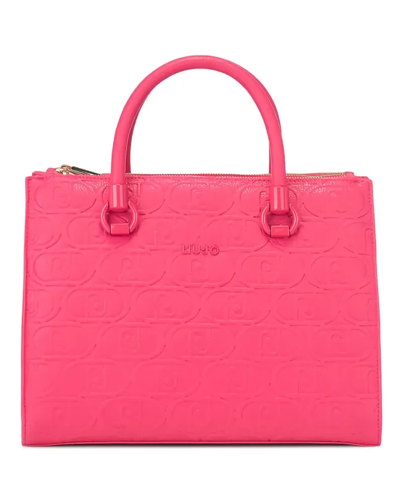 Liu Jo Handtasche mit Logo-Prägung - Rosa Rosa