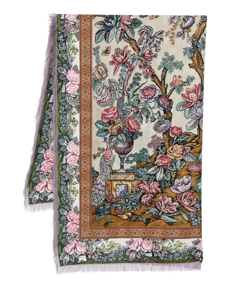 Pierre-Louis Mascia Schal mit Fransen - Nude Nude