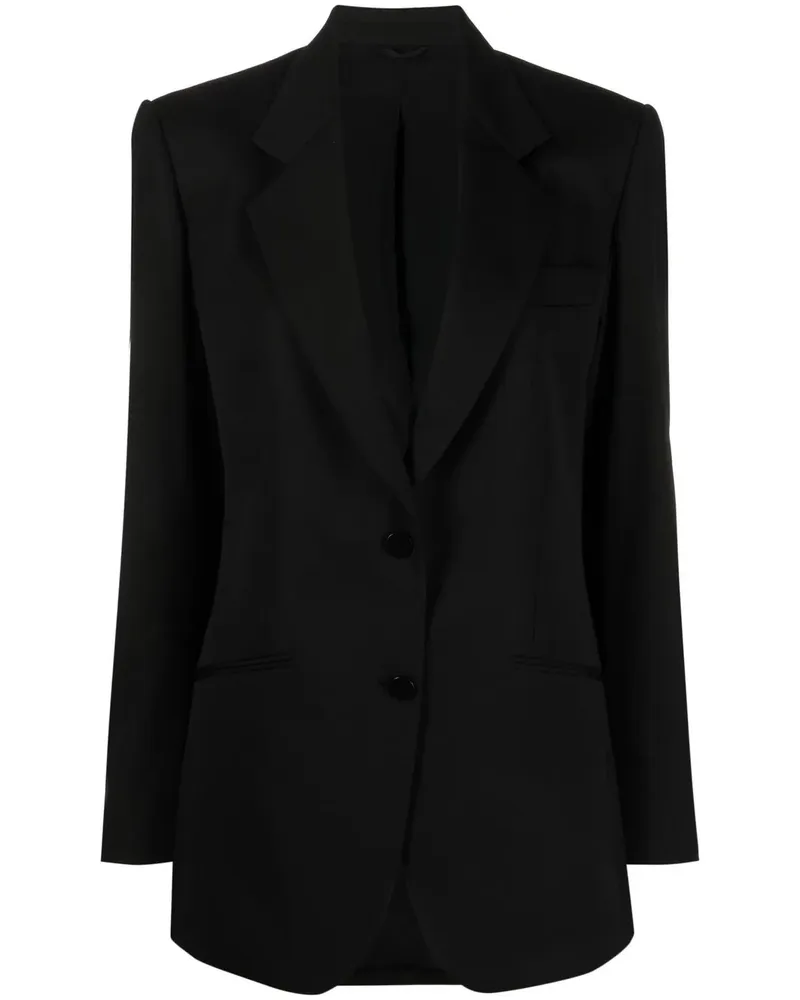 DEL CORE Einreihiger Blazer - Schwarz Schwarz