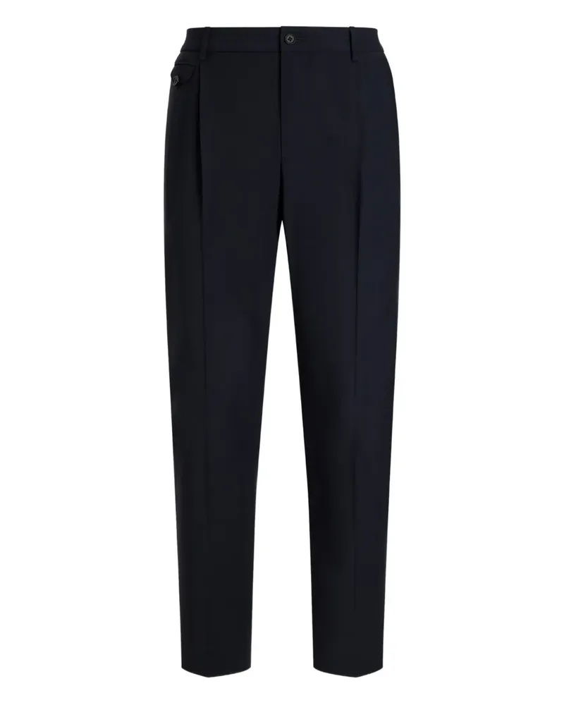 Dolce & Gabbana Hose mit Bundfalten - Blau Blau