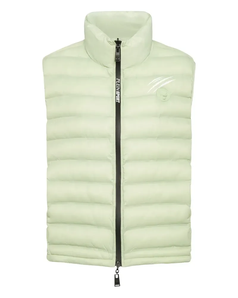 Philipp Plein Weste mit Stehkragen - Grün Grün