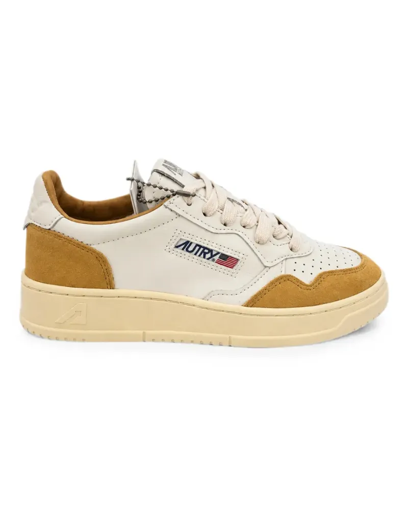 AUTRY Medalist panelled leather sneakers - Weiß Weiß