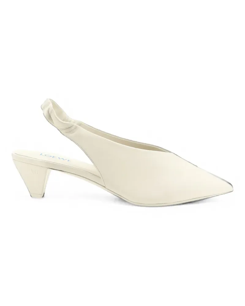 Loewe Origami Cubic Pumps - Weiß Weiß