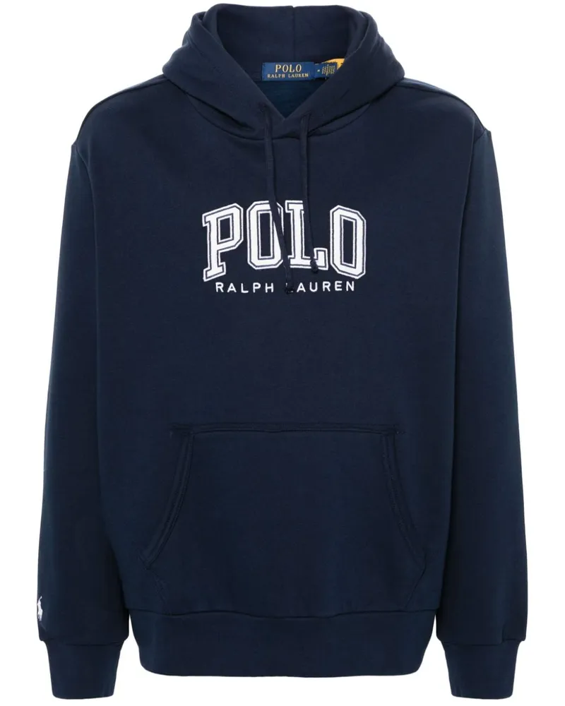 Ralph Lauren Hoodie mit Logo-Stickerei - Blau Blau