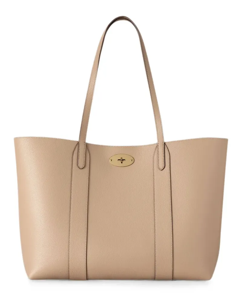 Mulberry Bayswater leather tote bag - Nude Nude
