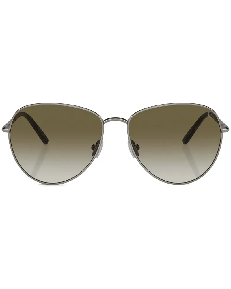 Brunello Cucinelli Getönte Pilotenbrille - Grau Grau