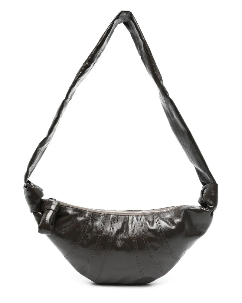 Christophe Lemaire Kleine Croissant Schultertasche - Braun Braun
