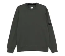 Sweatshirt mit Linsen-Detail - Grün