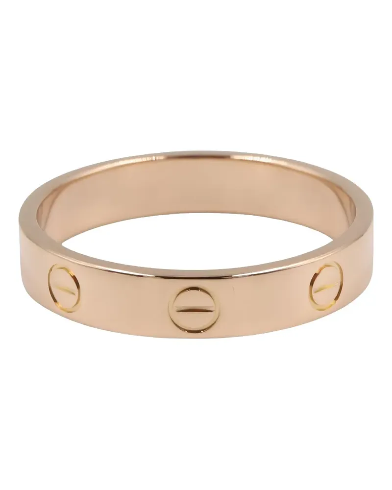 Cartier 10s Mini Love screw-detail ring - Rosa Rosa