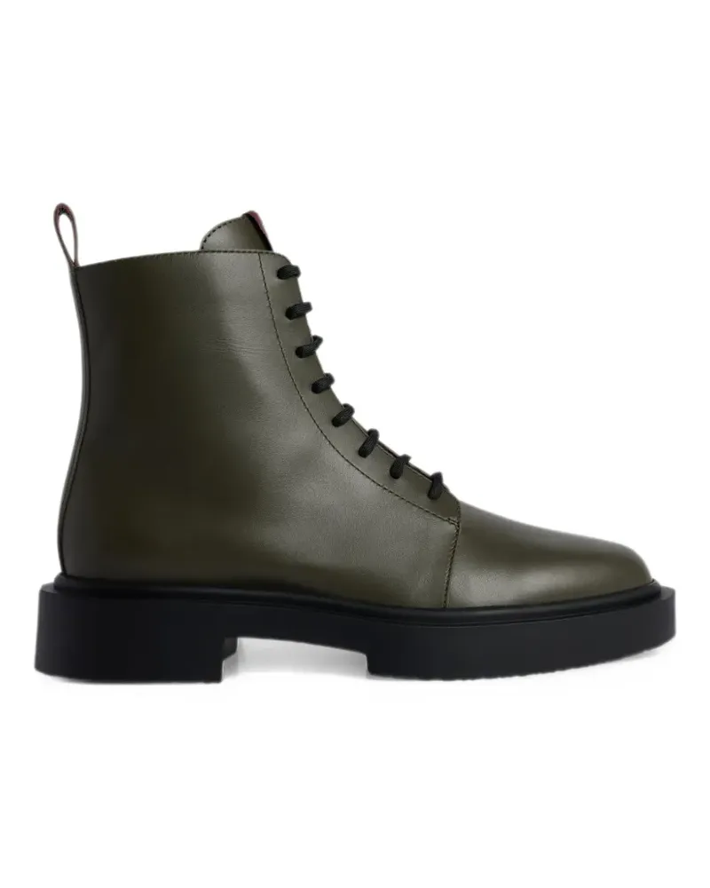 Antonio Marras Bikerstiefel mit Schnürung - Grün Grün