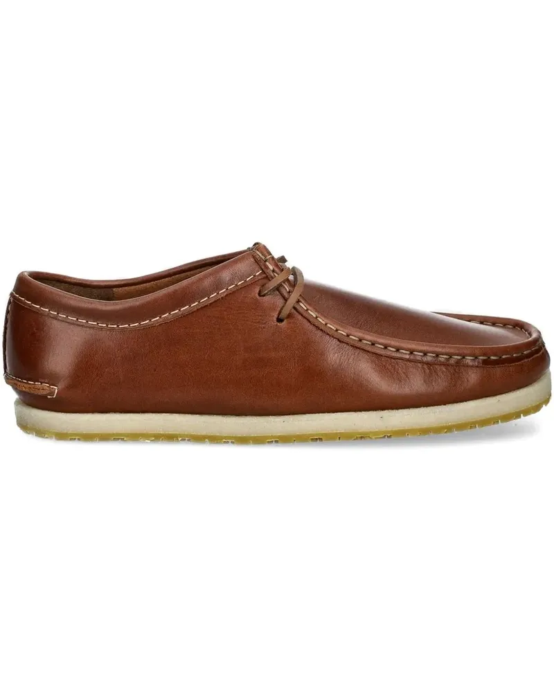 Clarks Loafer mit Schnürdetail - Braun Braun