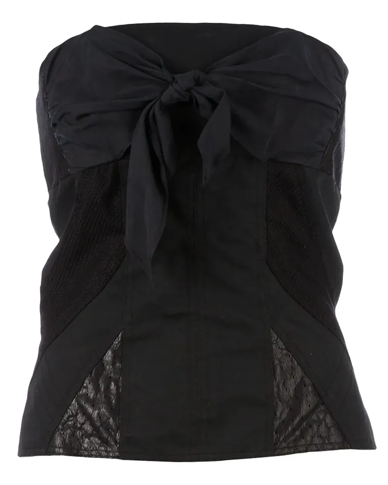 Edun strapless top - Schwarz Schwarz