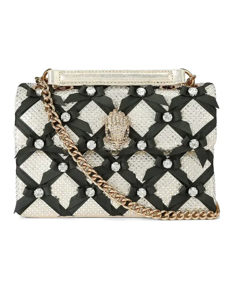 Kurt Geiger Schultertasche mit Schleife - Weiß Weiß