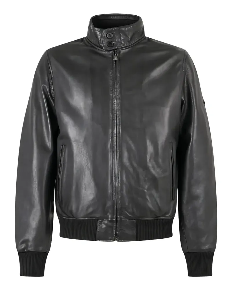 Roy Roger's Barracuda leather jacket - Schwarz Schwarz