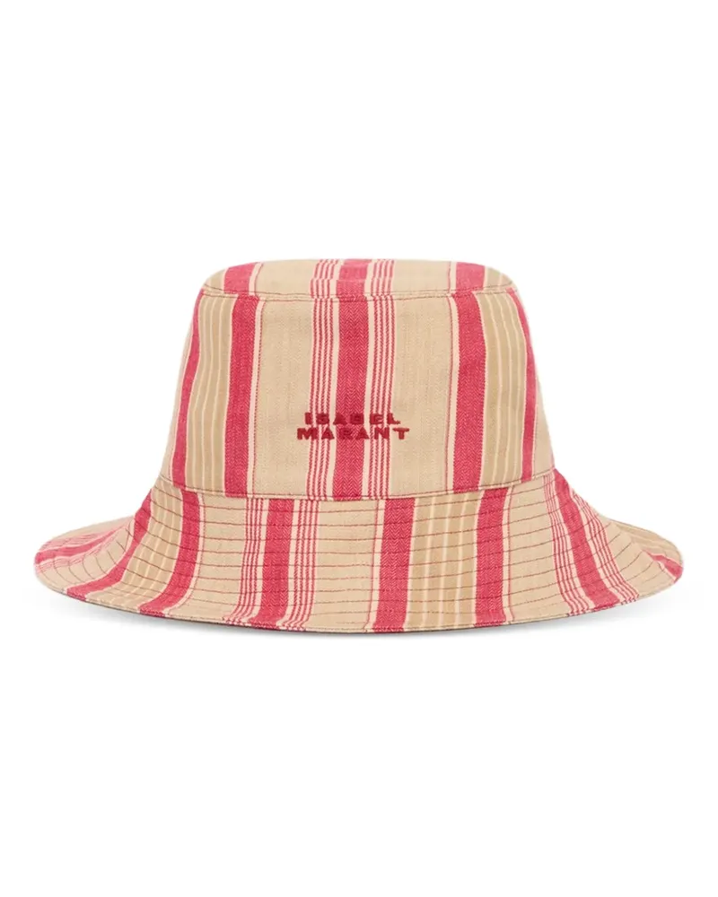 Isabel Marant Gestreifter Shaelyn Fischerhut - Rot Rot