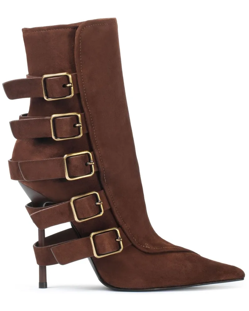 Le Silla Courtney Stiefel 120mm - Braun Braun