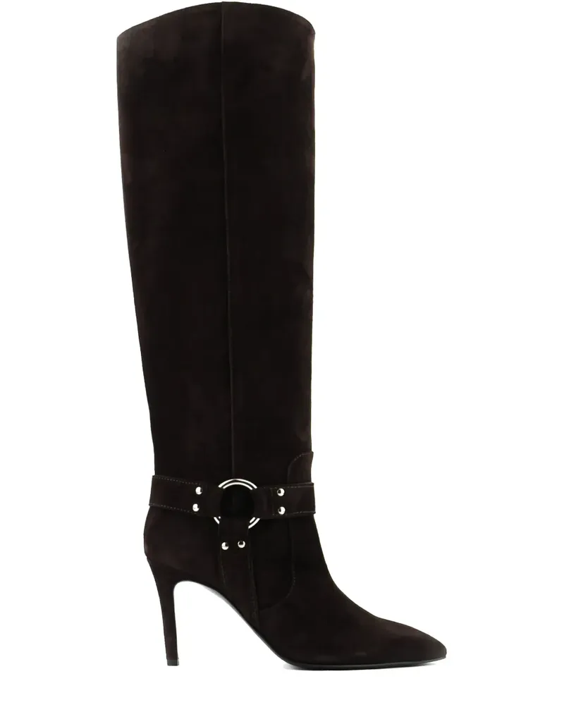 Paul Warmer Arizona Stiefel aus Wildleder - Braun Braun