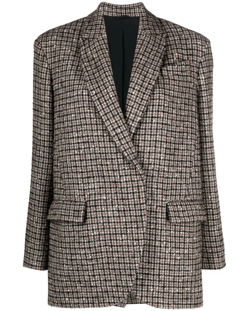Brunello Cucinelli Einreihiger Blazer - Braun Braun