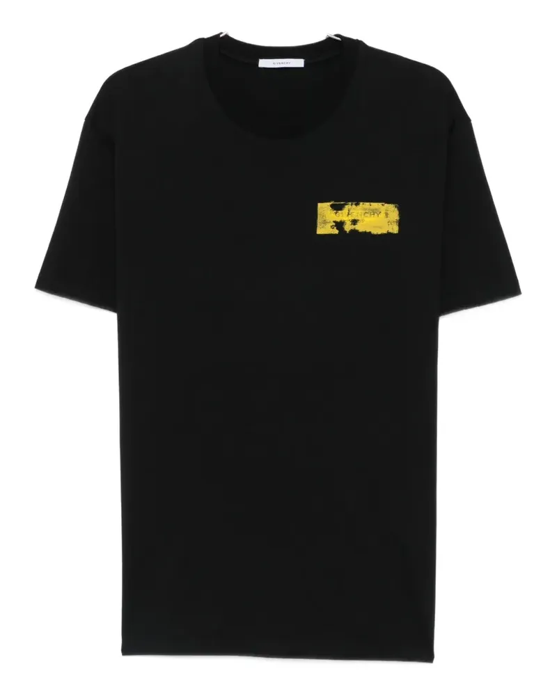Givenchy logo-print T-shirt - Schwarz Schwarz