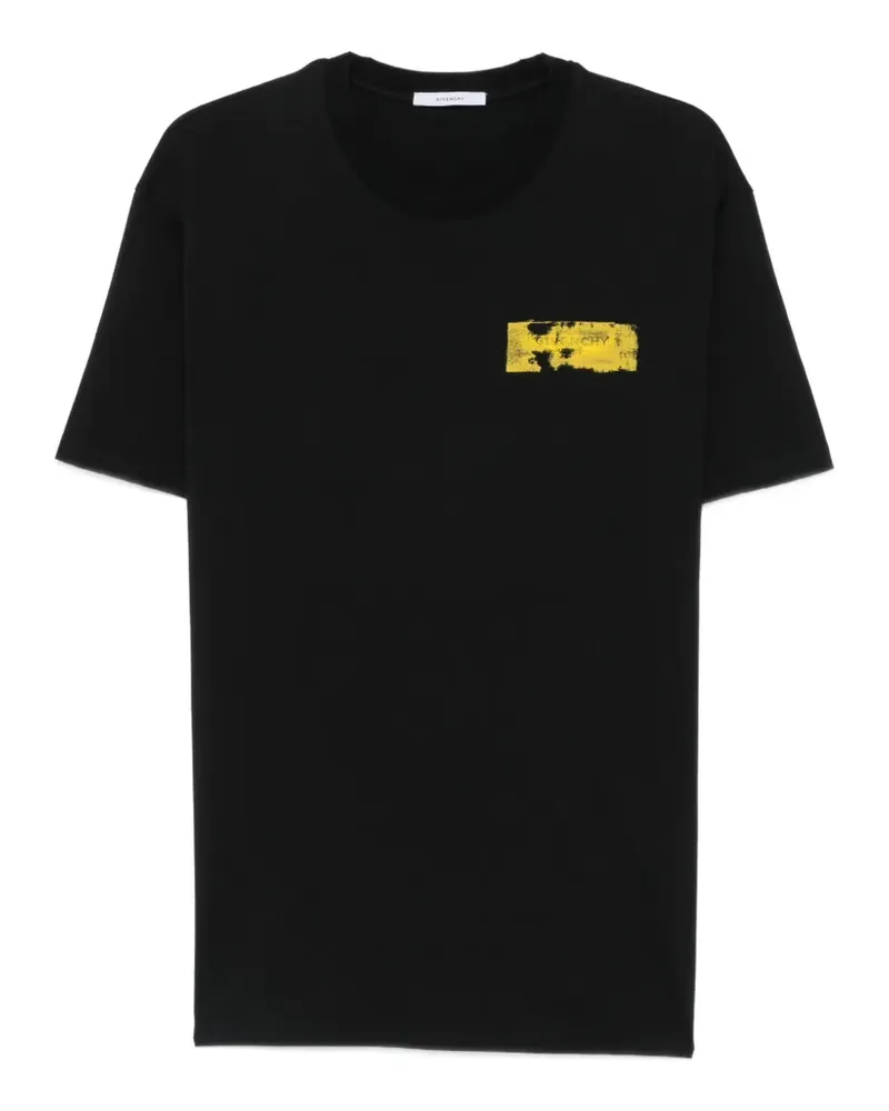 Givenchy T-Shirt mit Logo-Print - Schwarz Schwarz