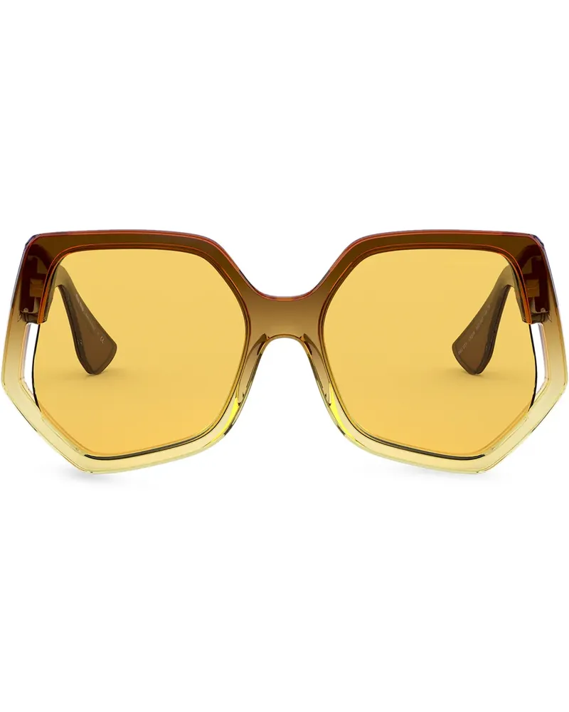 Miu Miu Sonnenbrille mit Farbverlauf - Braun Braun