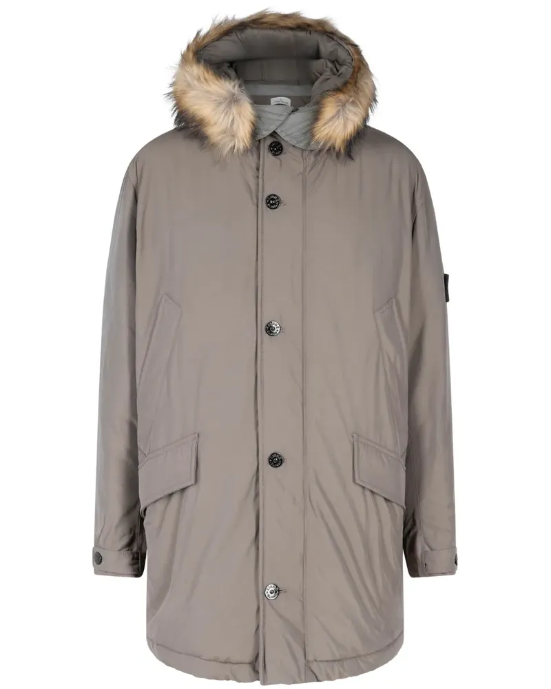 Stone Island Micro Reps Parka - Grün Grün
