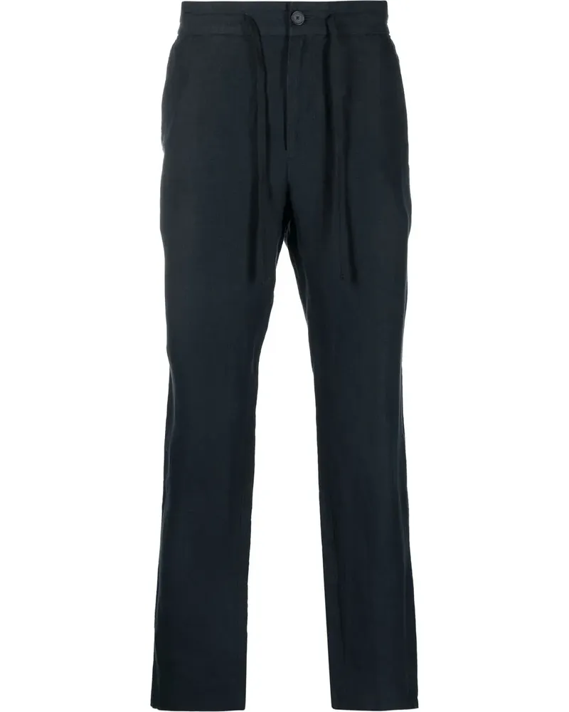 Vince Straight-Leg-Hose mit Kordelzug - Blau Blau