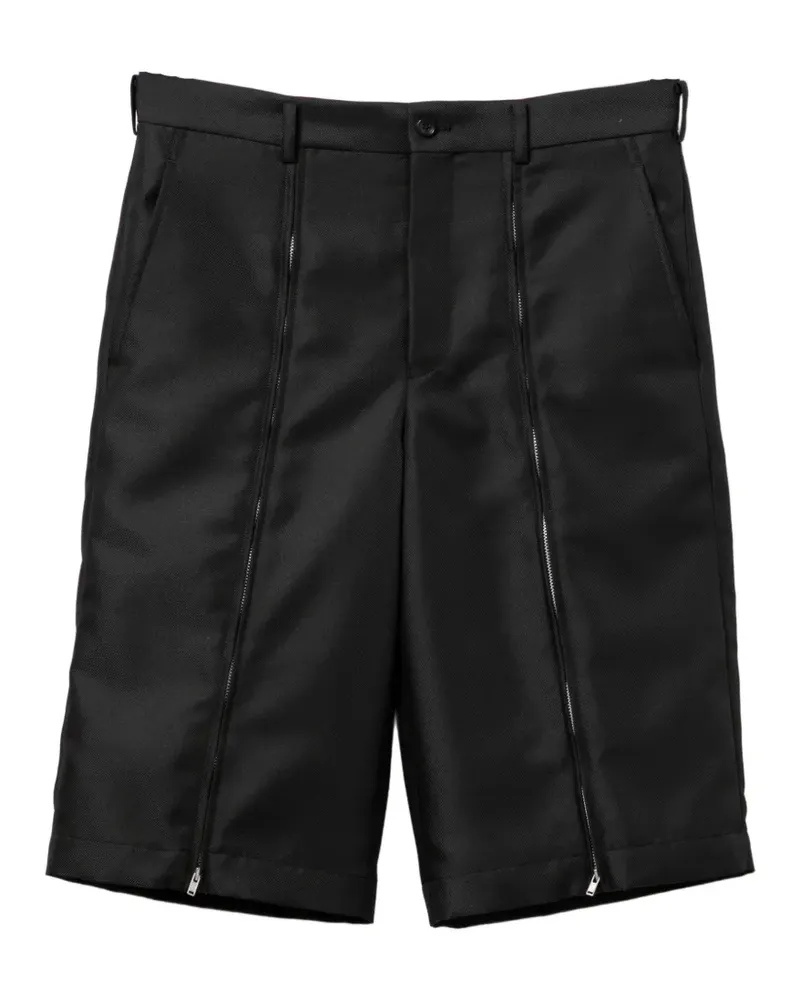 Comme des Garçons Hose mit Reißverschlussdetails - Schwarz Schwarz