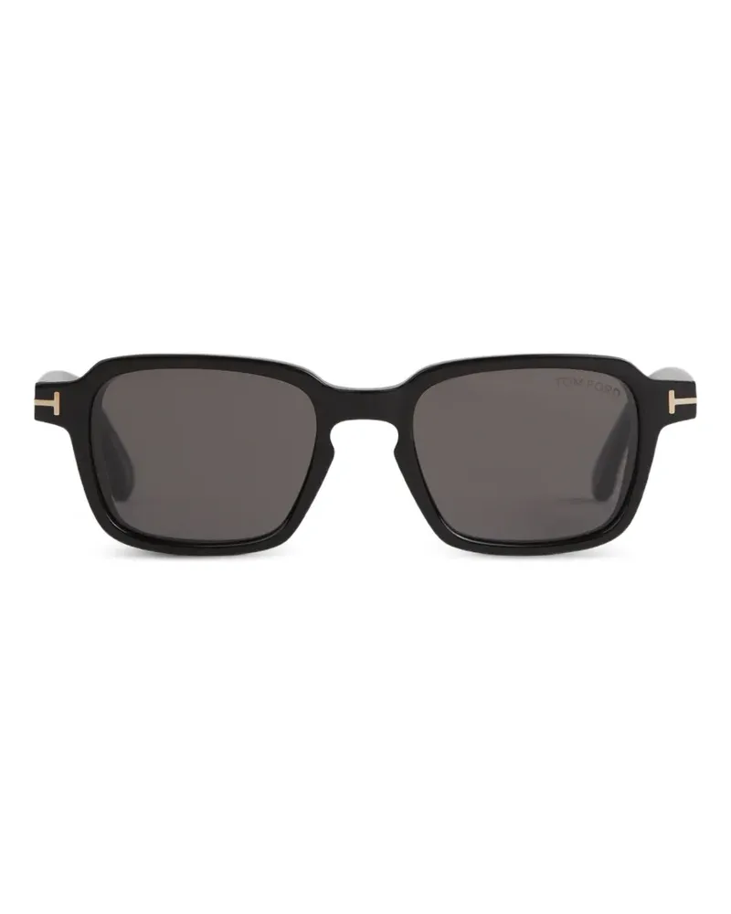 Tom Ford Brille mit eckigem Gestell - Schwarz Schwarz