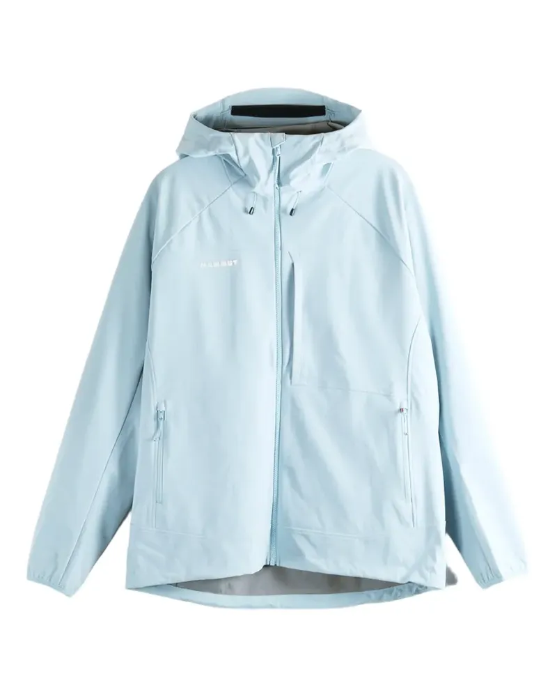 Mammut hooded raglan-sleeve jacket - Blau Blau