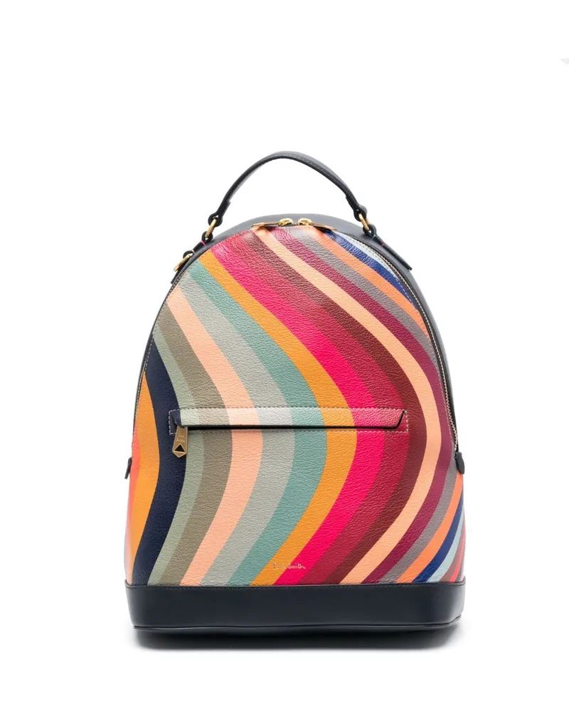 Paul Smith Rucksack mit Print Blau