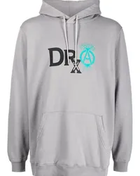 Neighborhood Hoodie mit Logo-Print Grau